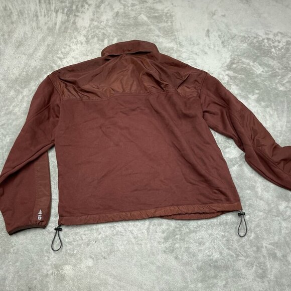 Bass Outdoor Convertible Hoodie Rum Raisin L NWT 6306 - Picture 2 of 8